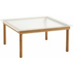 Hay Kofi 80 x 80 cm Solid Oak žebrované sklo – Zboží Mobilmania
