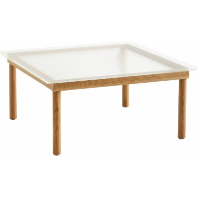 Hay Kofi 80 x 80 cm Solid Oak žebrované sklo – Zboží Mobilmania
