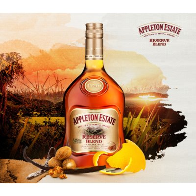 Appleton Estate Reserve Blend 8y 40% 0,7 l (holá láhev) – Zboží Mobilmania