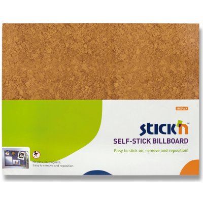 Hopax Nástěnka samolepicí Stick'n 46 x 58 cm hnědá – Zboží Živě
