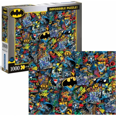 CLEMENTONI Impossible: Batman 1000 dílků – Sleviste.cz