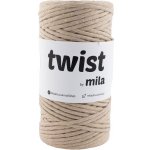 Šňůra TWIST MILA 3mm/100m - Karamelová – Zboží Dáma