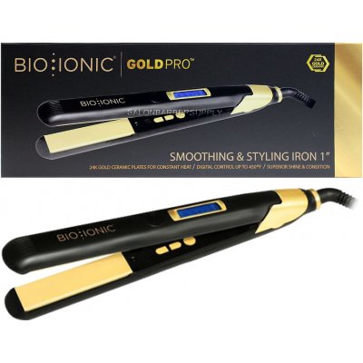 Bio Ionic GoldPro Smoothing & Styling Iron 1" od 3 114 Kč - Heureka.cz