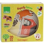 Vilac dřevěné magnety farma 20 ks dřevo – Zboží Mobilmania