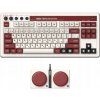 Klávesnice 8BitDo Retro Mechanical Keyboard Fami Edition + Dual Super Buttons 6922621504283