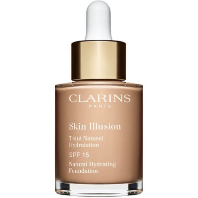 Clarins Skin Illusion Natural Hydrating SPF15 hydratační make-up s uv filtrem 108 Sand 30 ml – Zboží Mobilmania