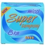 Micci menstruační tampony Super 8 ks – Zboží Dáma