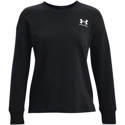 Under Armour Rival Fleece Oversize Crew mikina Černá dámské