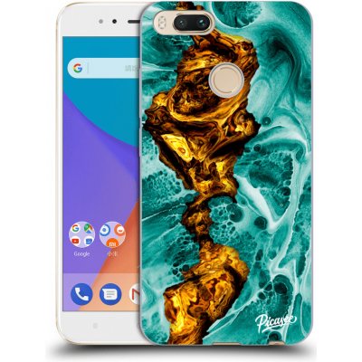 Pouzdro Picasee silikonové Xiaomi Mi A1 Global - Goldsky čiré