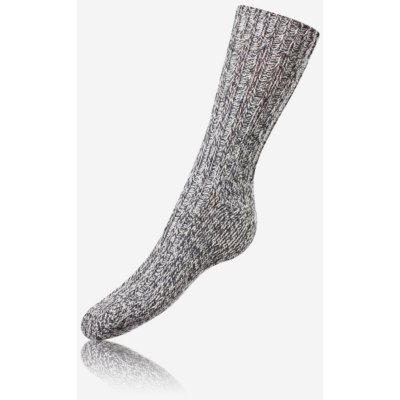 Bellinda zimní ponožky NORWEGIAN STYLE SOCKS Šedé – Zboží Mobilmania