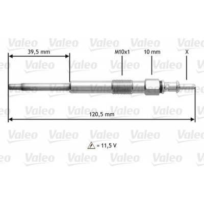 VALEO 345194 Žhavicí svíčka (345194) – Hledejceny.cz