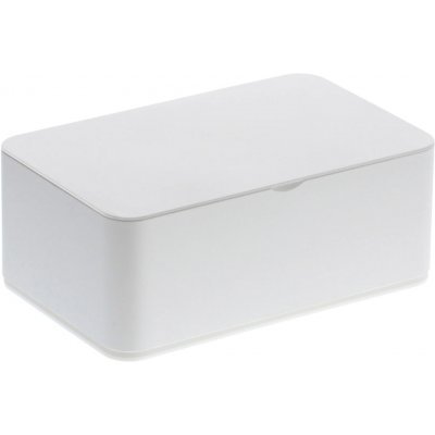 Bílý plastový box na vlhčené ubrousky Yamazaki Smart 19 x 12 cm – Zbozi.Blesk.cz