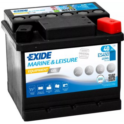 EXIDE EQUIPMENT GEL 40Ah 12V 450A ES450 – Hledejceny.cz