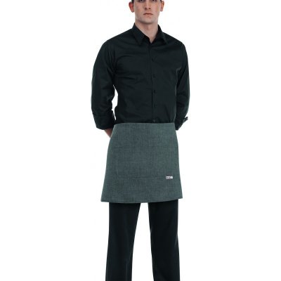 Egochef Barmanská zástěra Grey mix 6100067C – Hledejceny.cz