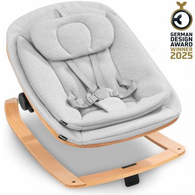 Hauck Křesílko Bouncer Eco 3v1 na židličky Alpha+/Beta+ Light Grey – Zboží Mobilmania