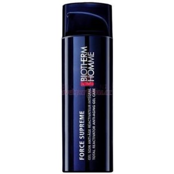 Biotherm Force Supreme Gel Total Reactivator Anti-Aging Gel Care omlazující gel pro muže 50 ml