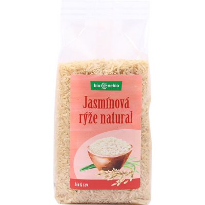 BioNebio Bio rýže jasmínová natural 0,5 kg – Zbozi.Blesk.cz