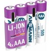 Baterie nabíjecí Ansmann Lithium AAA 400mAh 4ks 1311-0028