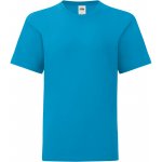 Fruit of the Loom tričko Kids Iconic 150 T azure blue – Hledejceny.cz