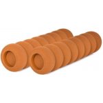 Dedra 2 ks nárazníkový návlek na kliku tlumič nárazu dveří do stěny či nábytku hnědá – Sleviste.cz