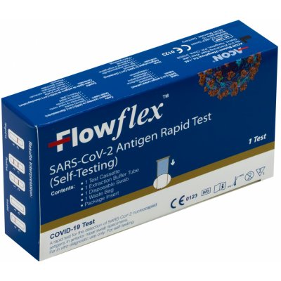 Acon Biotech Hangzhou Flowflex SARS-CoV-2 Antigen Rapid Test 1 ks – Zboží Dáma
