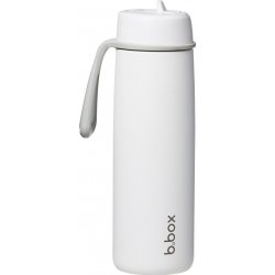 B.Box Nerezová termolahev s brčkem 690 ml white out