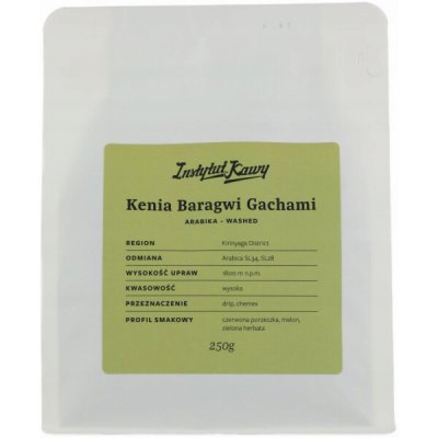 Instytut Kawy Arabica KENIA BARAGWI GACHAMI zrnková 250 g – Hledejceny.cz