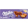 Sušenka Milka Tender Cow jemné pečivo s kousky čokolády 140 g