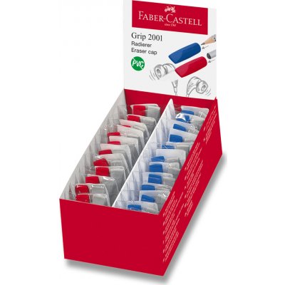 Faber-Castell Pryž a chránič Grip 2001 2 ks modrá červená – Sleviste.cz