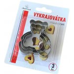 Sada vykrajovaček Medvídek - 3 ks - Smart Cook – Hledejceny.cz