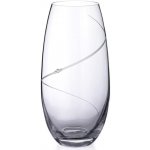 Diamante skleněná váza Silhouette City Barel se Swarovski krystaly 25 cm – Zboží Dáma