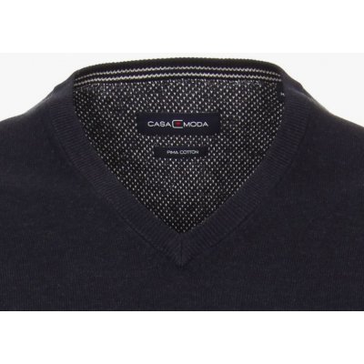 Casa Moda bavlněný svetr extra prodloužený rukáv tmavě modrý – Zboží Mobilmania