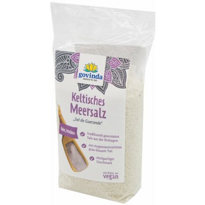 Govinda Keltská mořská sůl 500 g VEGAN – Zboží Dáma