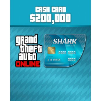 Grand Theft Auto Online Tiger Shark Cash Card 200,000$