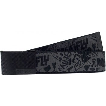 Meatfly pásek Mosh belt A Black