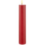 SIRIUS Vosková LED svíčka Sille 25cm červená prům. 5 cm – Hledejceny.cz