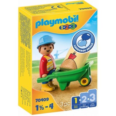 Playmobil 70409 Dělník s kolečkem – Zboží Živě