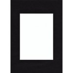 HAMA pasparta 30x40cm pro fotografii 20x30cm, černá, šikmý bílý řez