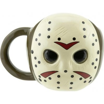 Paladone Hrnek Pátek Třináctého Jason Voorhees 3D hnědá 500 ml