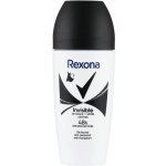 Rexona Invisible Black + White roll-on 50 ml – Zboží Mobilmania