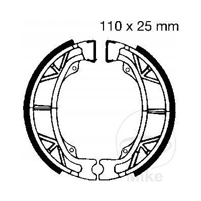 H303G EBC Premium Brzdové čelisti Water Grooved – Sleviste.cz