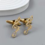 Knoflickarna.CZ manžetové knoflíčky hudební symbol – Zboží Mobilmania