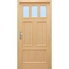Venkovní dveře Mand ROMANA 3S3K Vchodové dřevěné dveře 42mm levé, 90 / 197