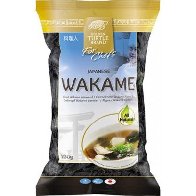 Golden turtle Wakame řasa sušená 100 g – Zboží Dáma