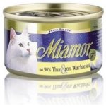 Miamor Feine Filets tuňák & křepelčí vejce 100 g – Hledejceny.cz