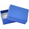 Dárkové tašky Stil Dárková krabička B0 - modrá - 7,5 x 5,5 x 3,5 cm