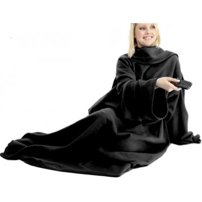 Dampod Shop Snuggie černá 160 x 120 cm – Zboží Mobilmania