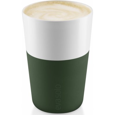 Eva Solo Hrnek na café latte sada emeraldově zelená 2 x 360 ml – Zboží Mobilmania