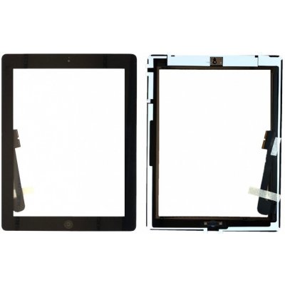 Dotykové sklo s home buttonem a originálním lepením pro Apple iPad 3 bílá 8596115558908 – Zbozi.Blesk.cz