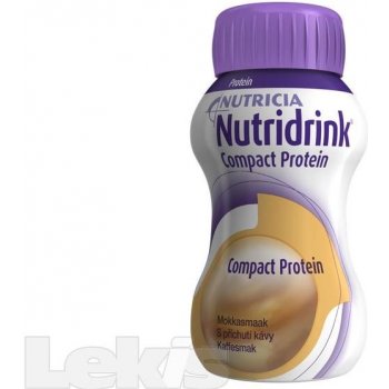 NUTRIDRINK COMPACT PROTEIN S PŘÍCHUTÍ KÁVY POR SOL 4X125ML